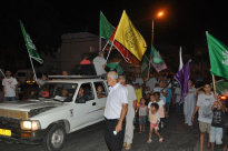 بالصور: مسيرة تكبيرات احتفالية تجوب مدينة اللد بمناسبة حلول عيد الفطر السعيد